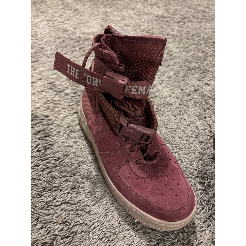 Nike | SF Air Force 1 Force is Female | Vintage Wine | AJ1700-600| Wm's Size 7.5